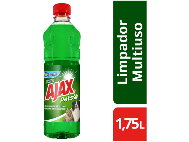 アポバスターF (15g×2本) × 2BOX Limpador Concentrado Ajax Perfumado Pets Herbal 1,75L - Limpador